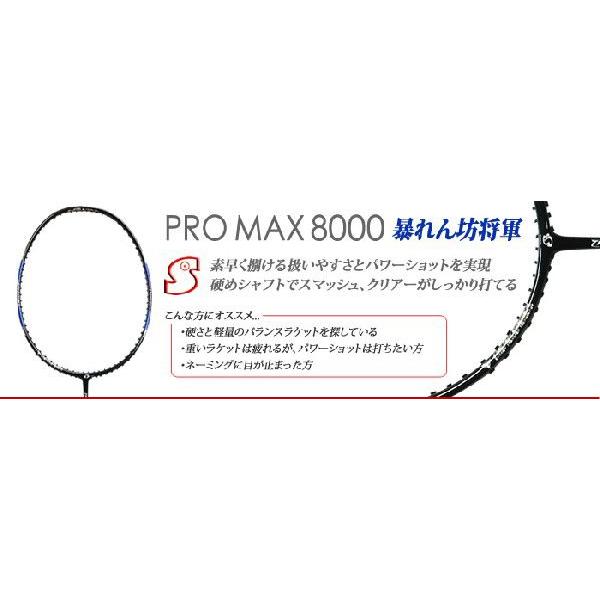 SUNFAST PROMAX 8000 暴れん坊将軍 サンファスト バドミントンラケット