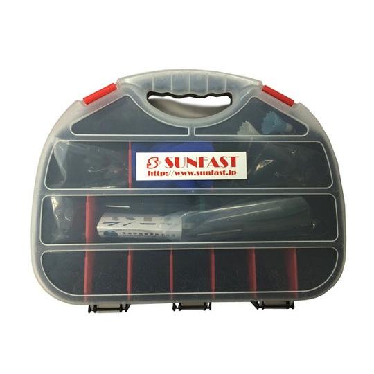 SUNFAST グロメットキット 8点セット ガット張りツール バドミントン