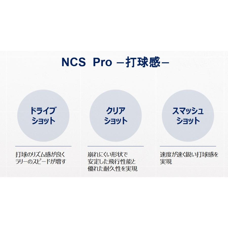 VICTOR VICTOR NCS Pro 人工カーボンバドミントンシャトル(1本/12球入