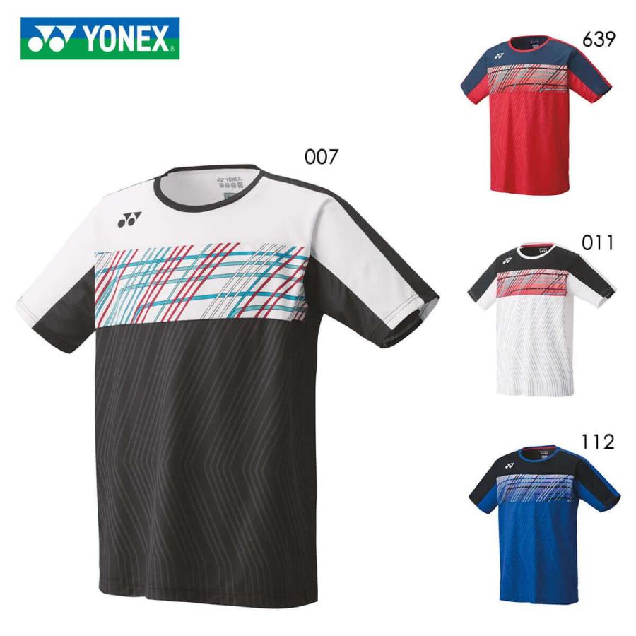 中国代表モデル　YONEX バドミントン　テニスウェア シャツ＆パンツセット YONEX（ヨネックス） YONEX 10341 メンズゲームシャツ(フィット