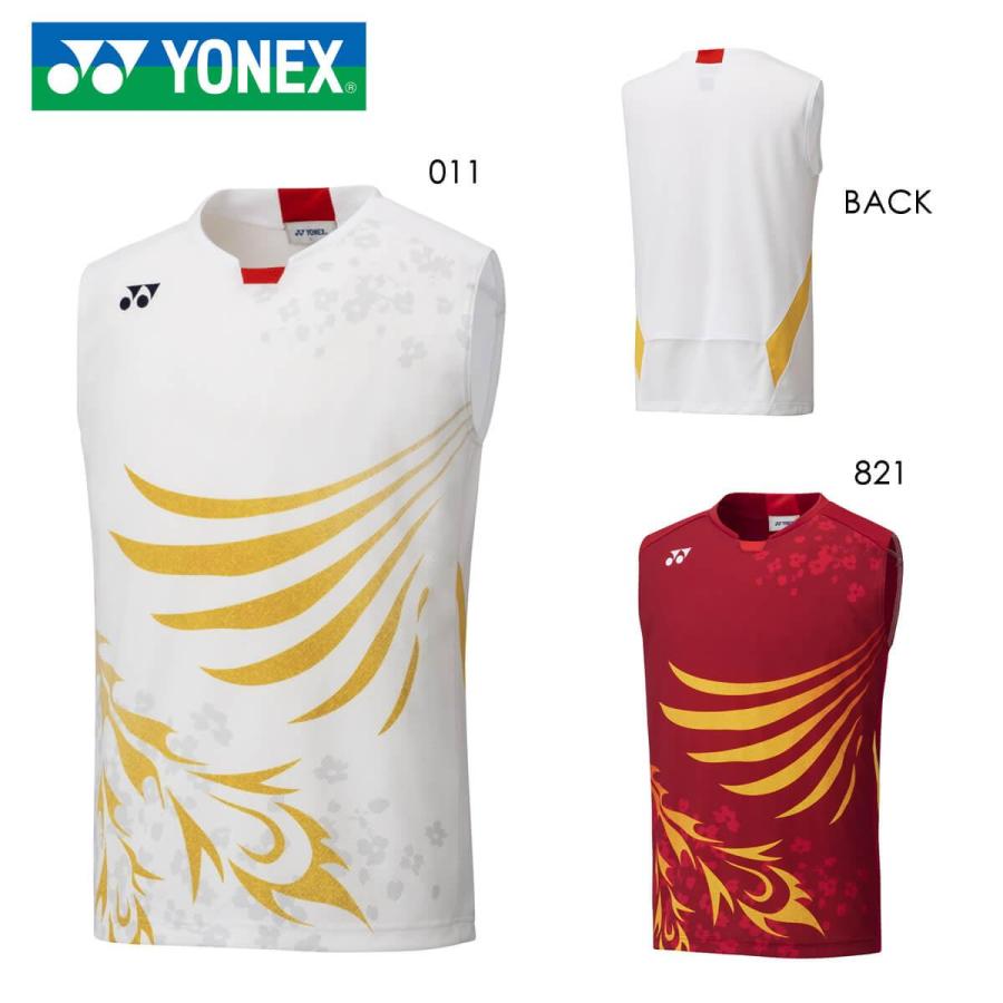 YONEX（ヨネックス） YONEX 10381 メンズゲームシャツ(ノースリーブ