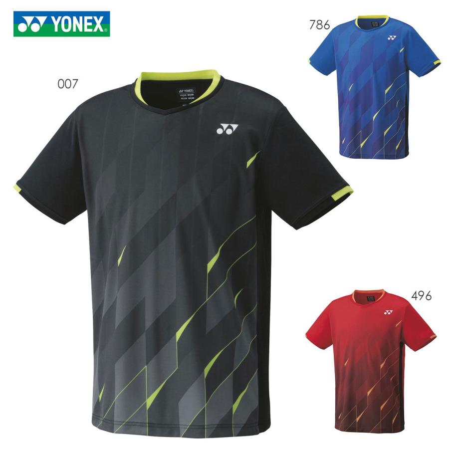 YONEX 10463 ゲームシャツ フィットスタイル ウェア(ユニ/メンズ