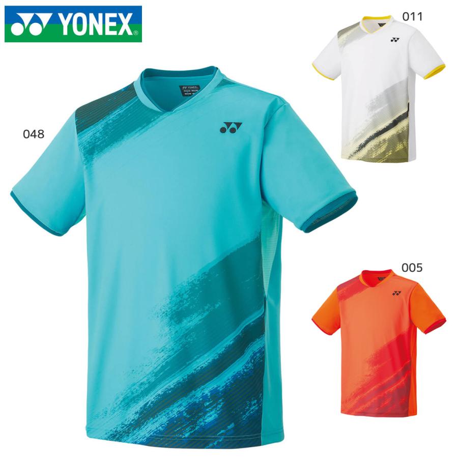 YONEX バドミントンウェア 10515 楽天市場】ヨネックス バドミントン ゲームシャツ(フィット