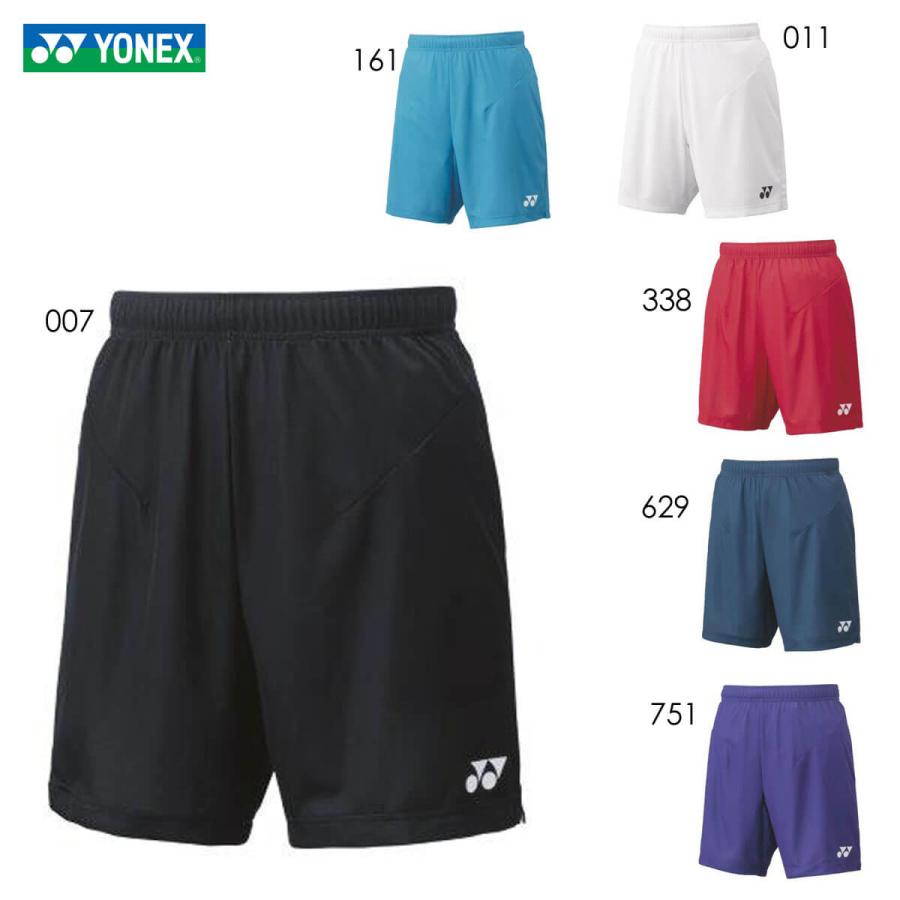 新品 YONEX ユニ ハーフパンツ 15100 ブラック XO YONEX（ヨネックス） YONEX 15100 メンズニットハーフパンツ テニス