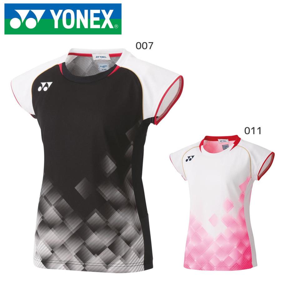 YONEX バドミントンウェア 10515 楽天市場】ヨネックス バドミントン ゲームシャツ(フィット