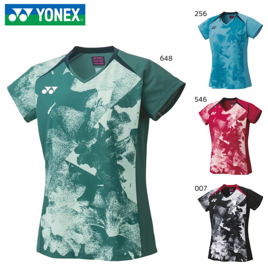 YONEX（ヨネックス） YONEX 20707 ウィメンズゲームシャツ バドミントンウェア(レディース) 2023FW【日本バドミントン協会 ...