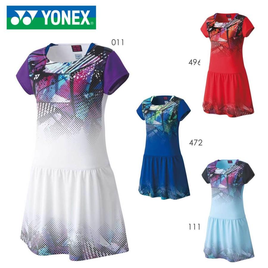 YONEX BADMINTON カタログ未掲載 受注会限定 ワンピース YONEX（ヨネックス） YONEX 20723 ウィメンズワンピース トップス