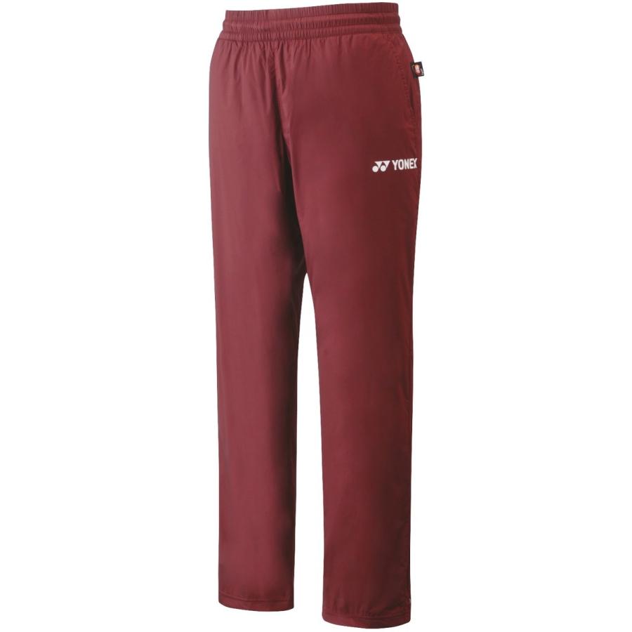 YONEX 80076 メンズ裏地付きウィンドウォーマーパンツ ウェア