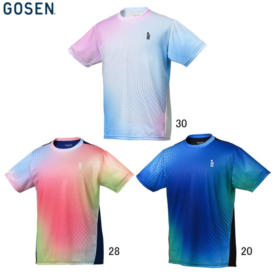 GOSEN(ゴーセン) ゲームシャツ テニス･バドミントン アパレル(メンズ･ユニ) (T2514) GOSEN（ゴーセン） GOSEN T2514 ゲームシャツ(メンズ・ユニ) アパレル