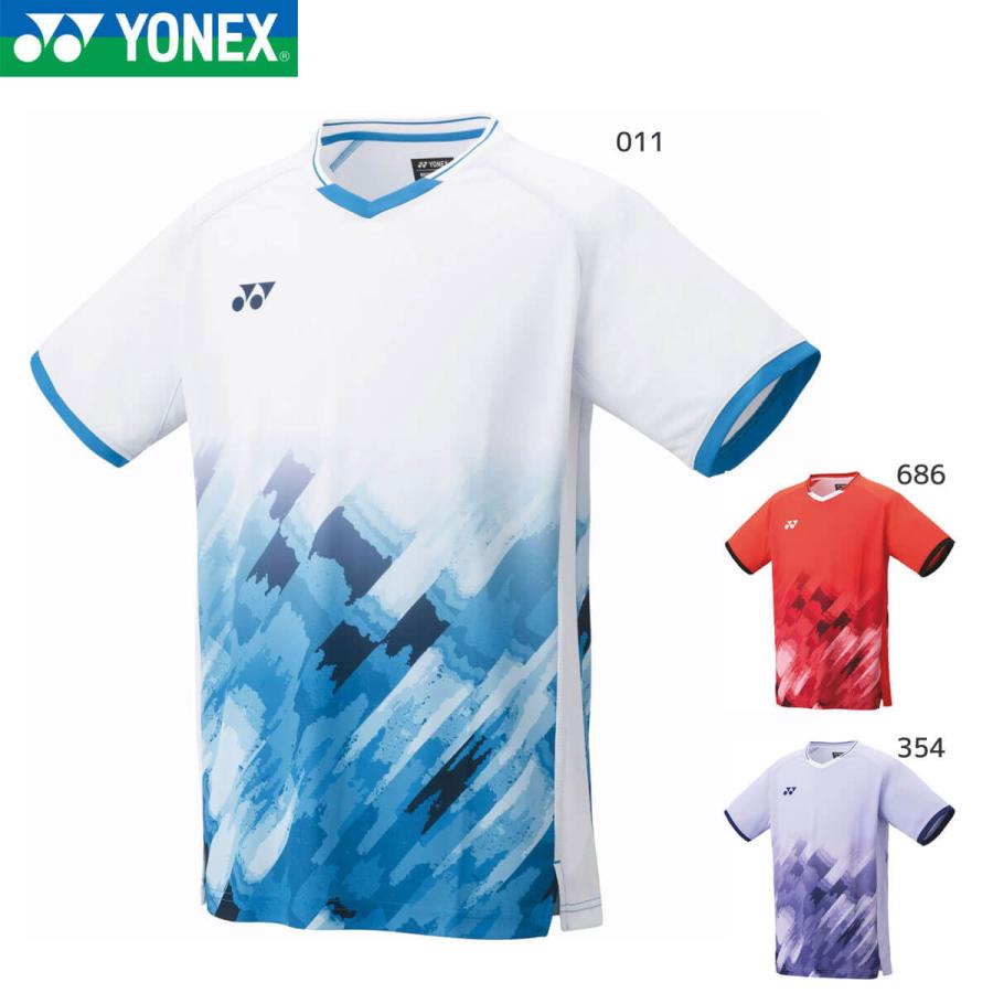 YONEX バドミントン テニス ゲームシャツ XOサイズ 中国代表 10581 YONEX（ヨネックス） YONEX 10581 メンズゲームシャツ(フィット
