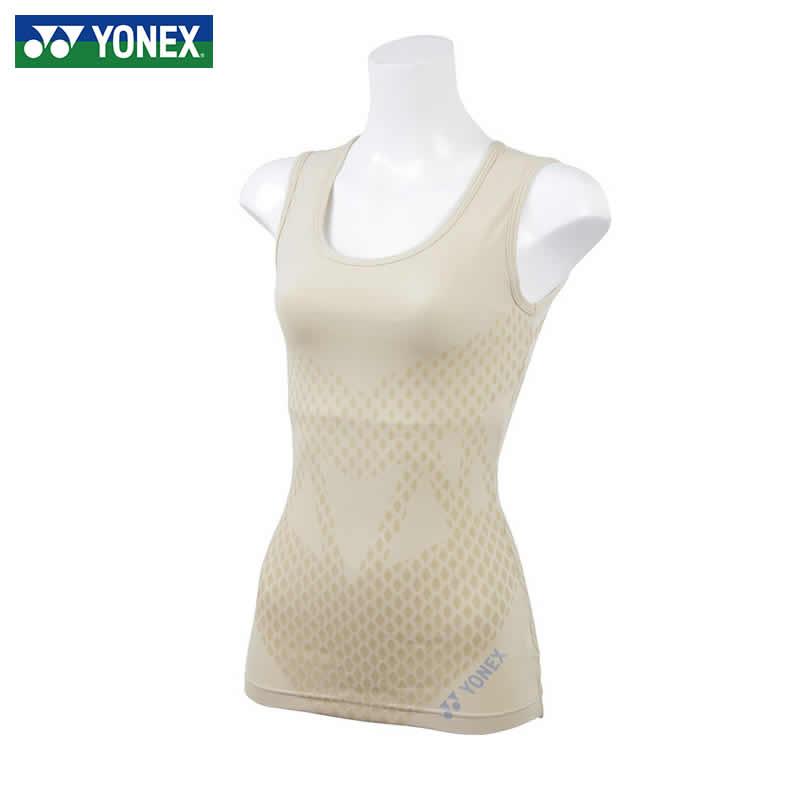 ✨新品✨YONEX STB-A1505 アスリートタンクトップ Lサイズ YONEX（ヨネックス） YONEX STB-A1505 ベージュ(147) オールスポーツ