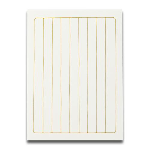 （お取り寄せにて承ります） 便箋 雅箋 B5 縦罫 9行 40枚 NO.201  天一堂 手紙 シンプル 大人 |  | 01