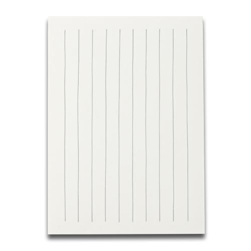 （お取り寄せにて承ります） 便箋 伝声 B5 縦罫 11行 40枚 NO.202  天一堂 手紙 シンプル 大人 |  | 01