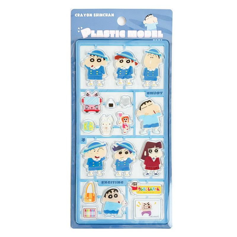 30%OFF】プラスチックモデル風シール クレヨンしんちゃん 幼稚園