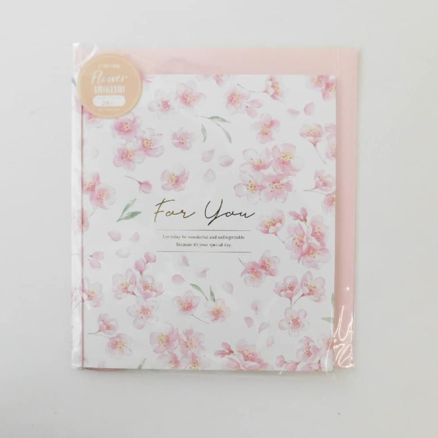 フラワー2つ折り色紙 さくら 62-215 Z&K : サンフェロー - 通販