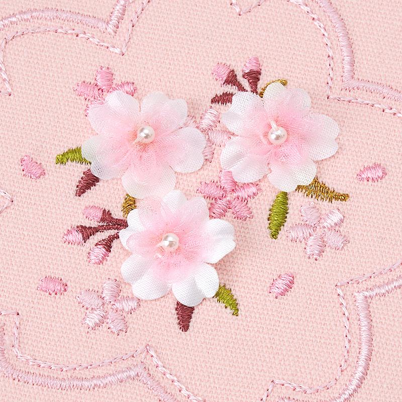 春カード 刺しゅう桜 JSC 2-6 654906 サンリオ グリーティングカード