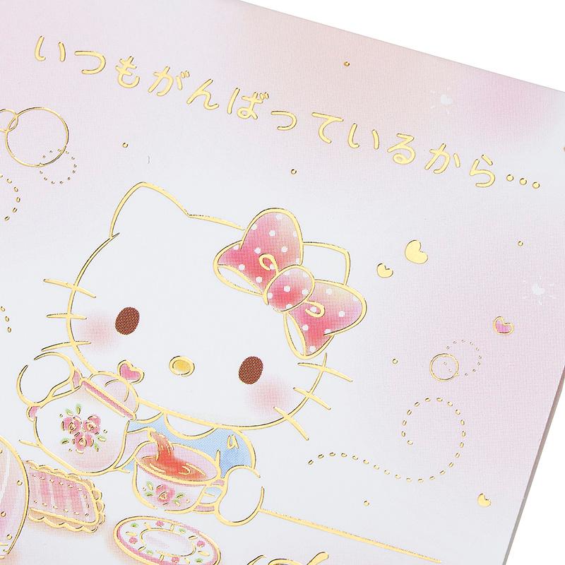 多目的カード ミニカード ハローキティ 紅茶 ほっと一息ついてね MU319