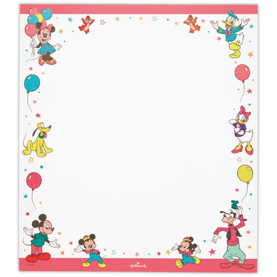 寄せ書き 色紙ディズニー ミッキー／フレンズ 811426 日本ホールマーク