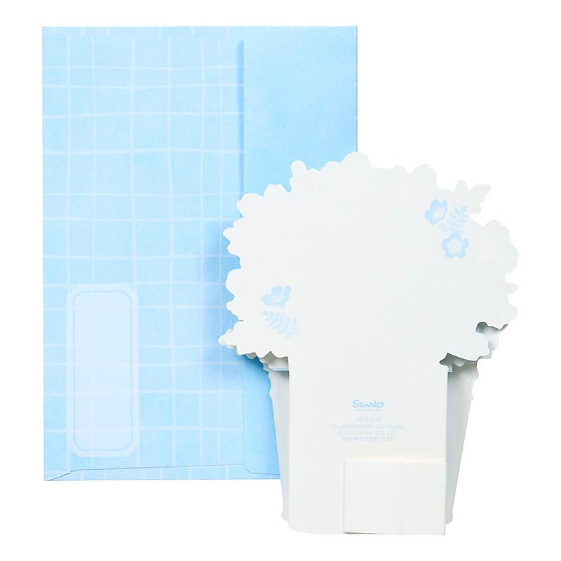 初夏カード ネモフィラ JES 3-6 830348 サンリオ グリーティングカード 季節 手紙 お便り 梅雨 立体 立てて飾れる ギフト インテリア 飾り 花 枯れない お見舞い |  | 03