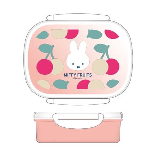 30％OFF ミッフィー MIFFY FRUITS ランチボックス 270ml[抗菌] ピンク