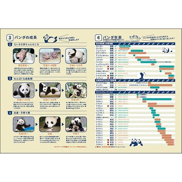 2026年度ダイアリー 1月始まり A6マンスリー パンダ CD-1395-PA