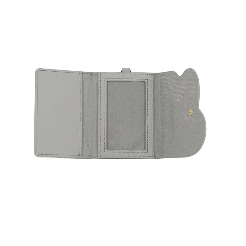 ミッフィー パスケース GY EB485GY グレー フェイスシリーズ6th クツワ