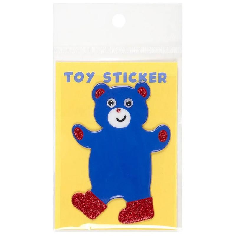 トイステッカー クマ GLCK-87 グリーティングライフ 文房具 大人 子供