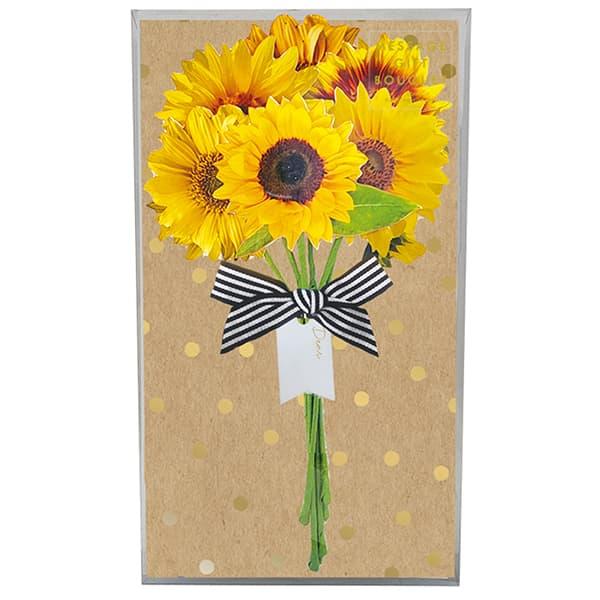 メッセージギフトブーケ ヒマワリ MMBS-468 グリーティングライフ