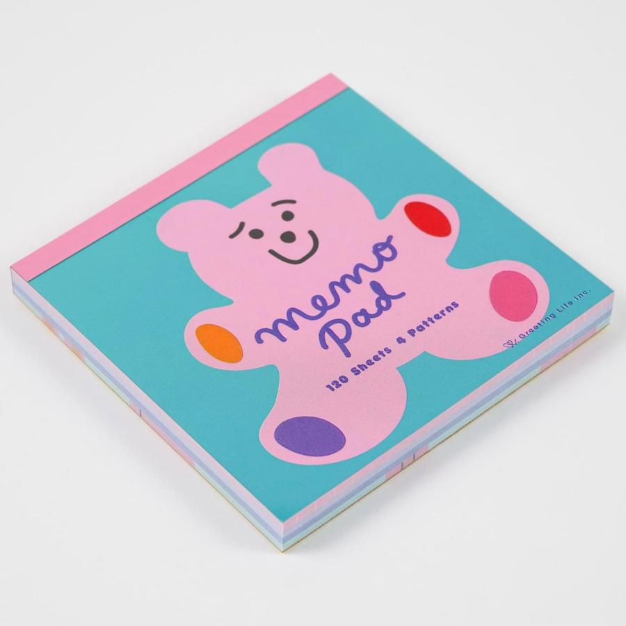 シック スクエアメモ MMN-487 グリーティングライフ 文房具 大人