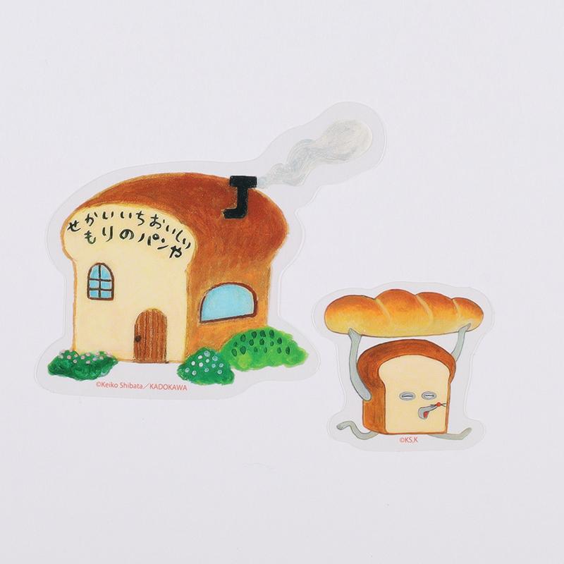 30%OFF パンどろぼう クリアステッカーセット(もりのパンや) PDD-004