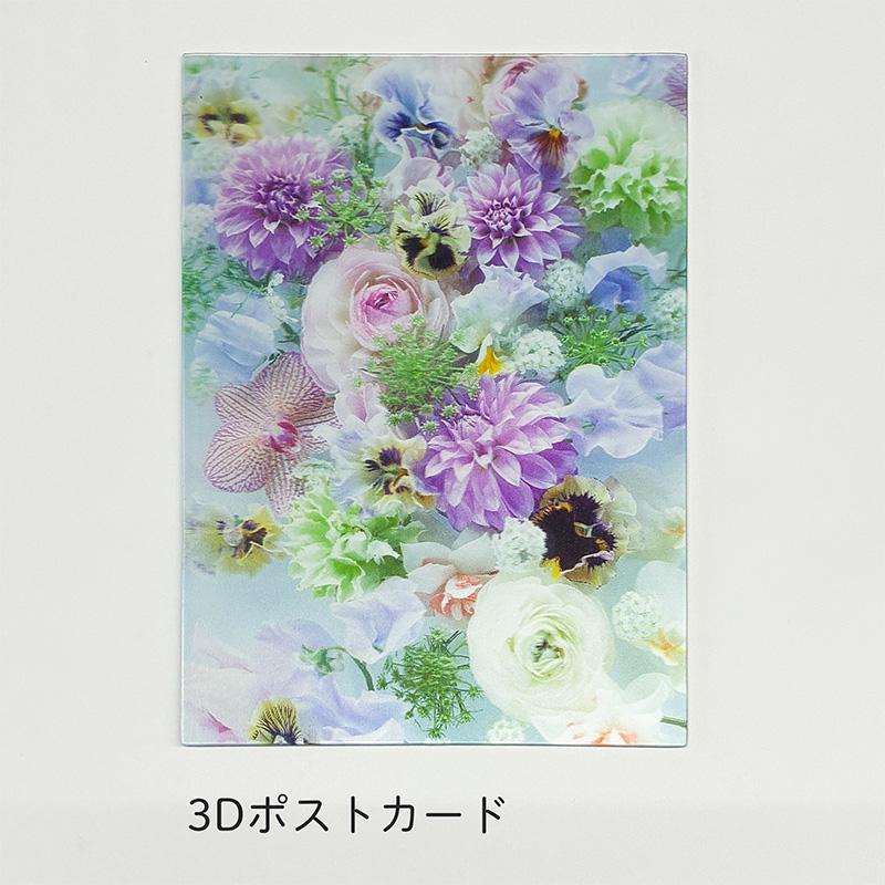 フラワー 3Dポストカード PN1332 EASE イーズプロダクツ