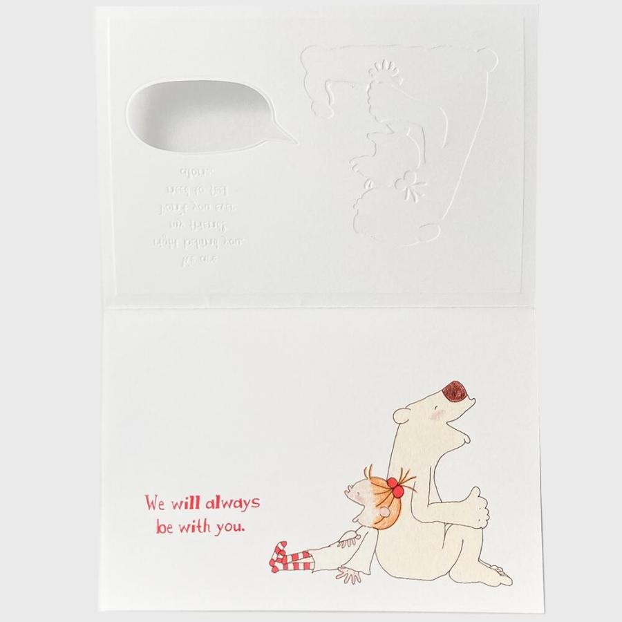 ココ グリーティングスルーカード ポール&ココ 多目的 グリーティング