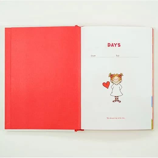 ココちゃん イラストが毎ページ変わる日記帳 階段 RYD-1090