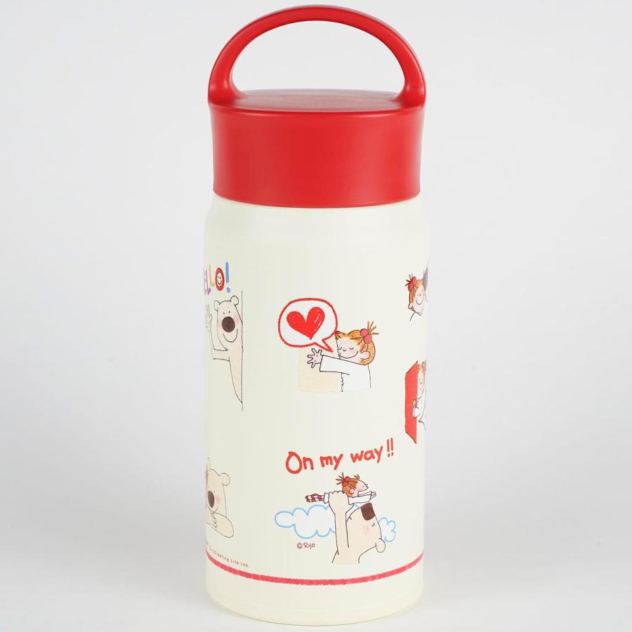 ココちゃん ステンレスボトル 350ml RYL-1137 グリーティングライフ