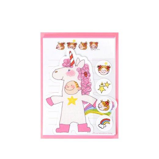 ココ レターセット ココ＆ユニコーン グリーティングライフ RYS-843