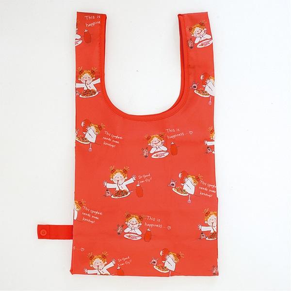 ココちゃん 底板付き エコバッグS RYZ-1055 グリーティングライフ 文具