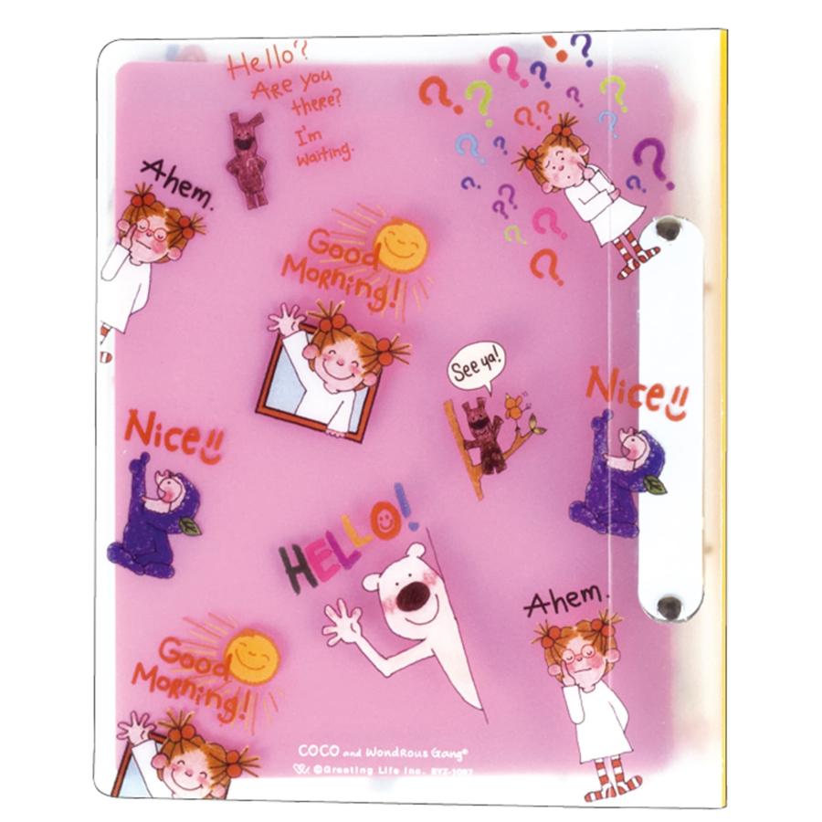 ココちゃん 2穴バインダー(A5サイズ) パターン RYZ-1097