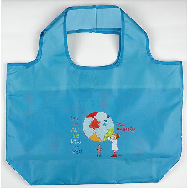 ココちゃん 底板付き エコバッグM アース RYZ-989 グリーティング