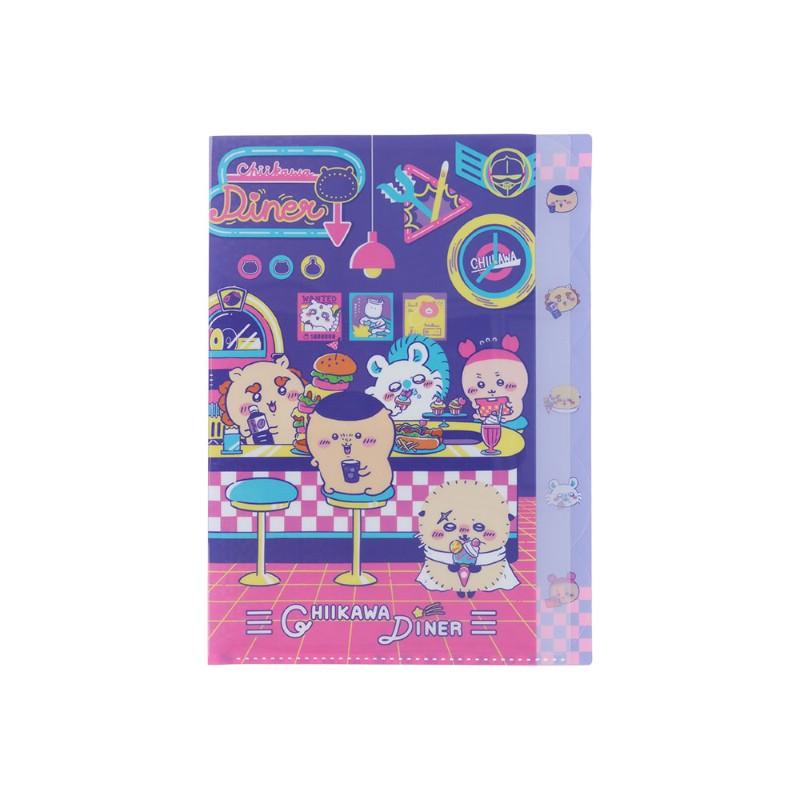 ちいかわ ダイカットクリアファイル5P DINER ディナー S2175622 サン