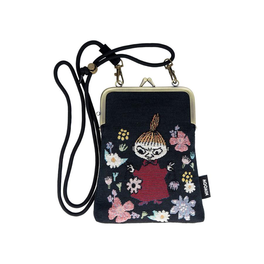 My様オーダーがま口ポーチ＆巾着袋 ゴブラン織 ショルダーポーチがま口 NLCリトルミイ S2338750 サン