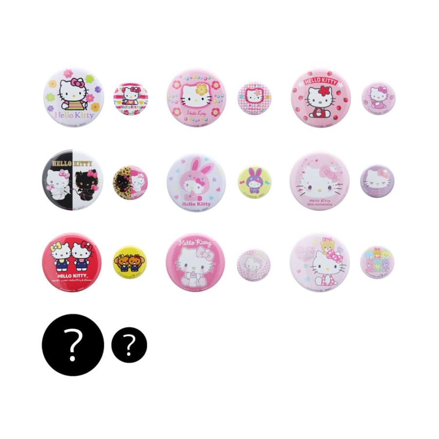 平成レトロキティ缶バッジ22個シール付き 平成レトロキティ缶バッジ22