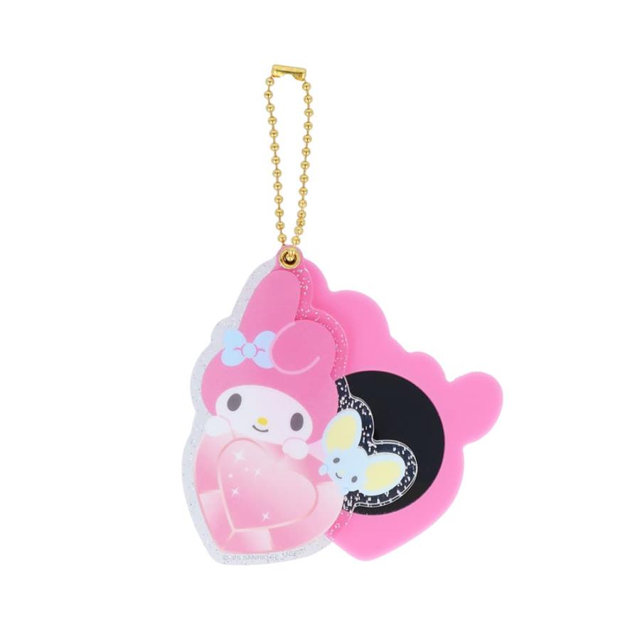 ミラー付アクキー はあとぎゅっ マイメロディ＆フラットくん S8349568