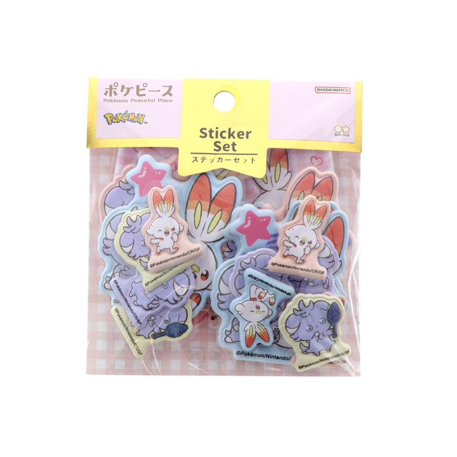 ポケットモンスター　シール、ステッカーセット ステッカーセット LIZARDON&THUNDERS&GEKKOUGA ｜【公式