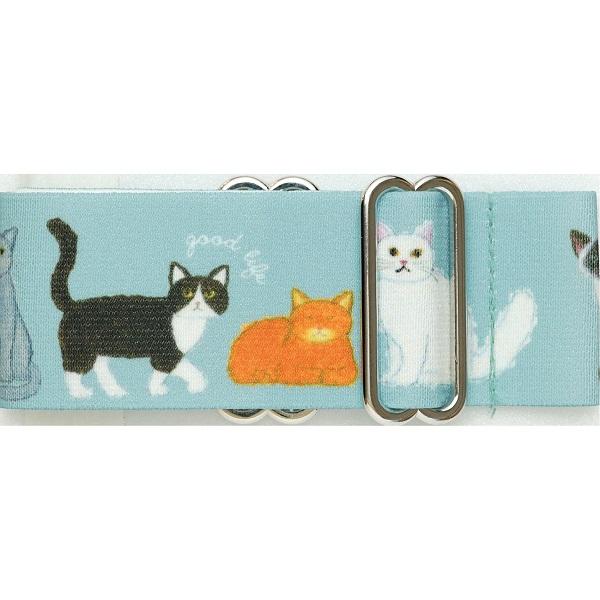 米津祐介 A6A5サイズ対応ペンバンド ネコ YZZ-422 グリーティング