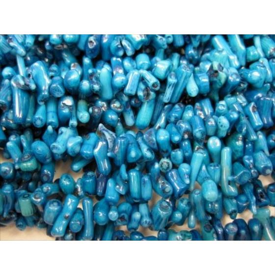 さざれ連売り商品 ブルーコーラル珊瑚 40cm : 天然石のお店Sun flower