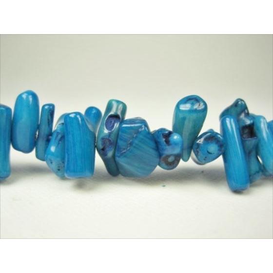 さざれ連売り商品 ブルーコーラル珊瑚 40cm : 天然石のお店Sun flower