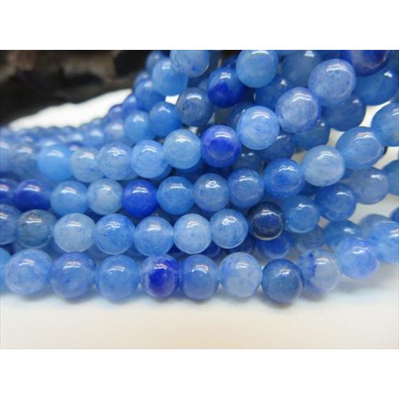 連売り商品 ブルーアベンチュリン 品質AAA Φ4.5±0.2mm : 天然石のお