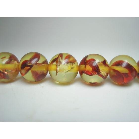 連売り商品 合成樹脂琥珀 アンバー Φ10±0.2mm : 天然石のお店Sun