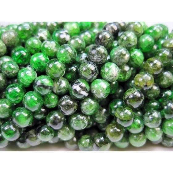 連売り商品 クロムダイオプサイト4.5-5.4mm : 天然石のお店Sun flower