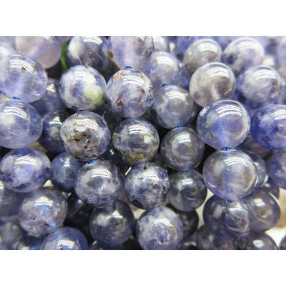 アイオライト2【高品質】 連売り商品 アイオライト 品質AA Φ8.3±0.2mm : 天然石のお店Sun